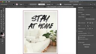 Como crear un afiche en Illustrator [upl. by Mufinella714]