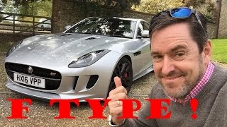 2016 Jaguar F Type S Coupe sc V6 380bhp  Review and Road Test [upl. by Cirenoj]