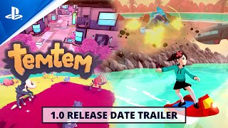 Temtem  10 Release Date Trailer  PS5 Games [upl. by Aimahc]