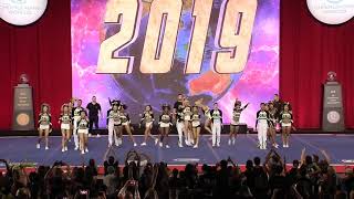 The California All Stars  Camarillo  Smoed 2019 L5 Senior Small Coed Finals Cheerleading Worlds [upl. by Htepsle586]