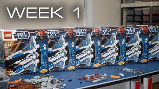 Building Mandalore in LEGO  Week 1 Planning [upl. by Ahsimrac]