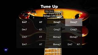 Tune Up  Miles Davis Backing Track Tempo120 [upl. by Eralc]