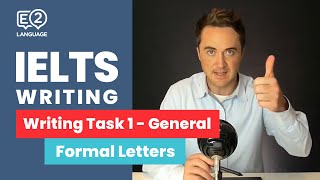 IELTS General Writing Task 1 Formal Letters  ALL THE WAY TO IELTS 9 with Jay [upl. by Ahsenak]