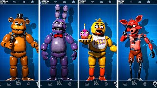 FNAF AR Animatronics Workshop Animations [upl. by Ynaffyt]