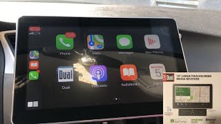 Dual Electronics 10” TouchScreen System Installed WITH CARPLAY [upl. by Yme]