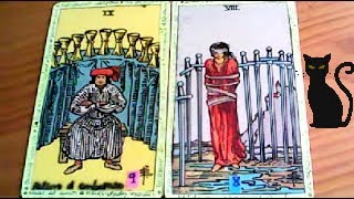 Combinaciones tarot con el NUEVE de COPAS  ARCANOS MENORES DE ESPADAS Por TARA [upl. by Minta]