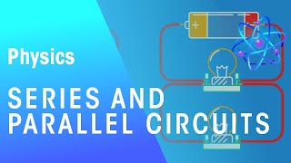 Series and Parallel Circuits  Electricity  Physics  FuseSchool [upl. by Einohtna704]