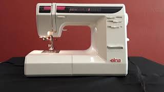 Flipping Shop  ELNA 3007 Electronic Sewing Machine [upl. by Adim204]