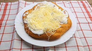 Lángos recept kefires tésztásTTkonyhája [upl. by Llenrad172]