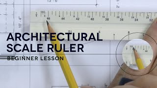 How to Read an Architectural Scale  Beginner [upl. by Nedi]