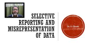 Selective Reporting and Misrepresentation of Data [upl. by Yrneh877]