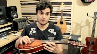 Mandolin Tuning  How to setup the bridge amp intonation [upl. by Shawna]