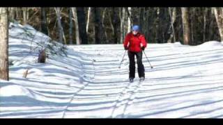 Cross Country Skiing Downhill Terrain Tips [upl. by Adran53]