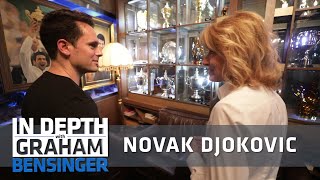 Touring Novak Djokovic’s Trophy Room [upl. by Leoy585]