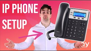 How to Set Up a VoIP Phone [upl. by Annaeerb]