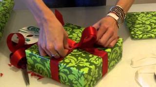 How to Wrap The Perfect Christmas Present  The Bow [upl. by Sharona965]