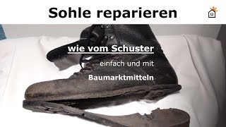 Bundeswehrstiefel reparieren [upl. by Narhem]