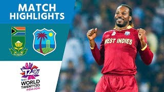 Windies Progress to Semis  South Africa vs West Indies  ICC Mens WT20 2016  Highlights [upl. by Eiro471]