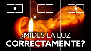 ¿MIDES correctamente 👌 LA LUZ en tus fotografías [upl. by Nesahc722]