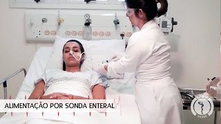 Alimentação por sonda enteral [upl. by Majka]