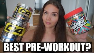 Best Pre Workout  C4 vs Ghost Supplement Review [upl. by Ainaznat]