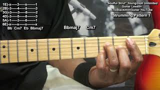 GUITAR LESSONS  SOULFUL STRUT Young Holt Unlimited Guitar Lesson Tutorial EricBlackmonGuitar [upl. by Zap]