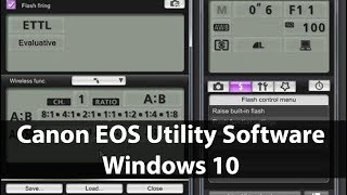 Canon EOS Utility Software Windows 10 Free Download without CD [upl. by Beilul]