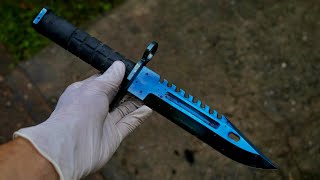 Making an M9 Bayonet  Blue Gem [upl. by Ames675]