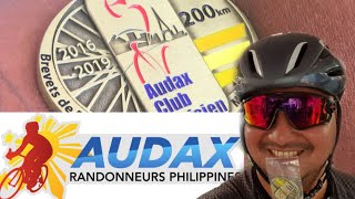 AUDAX SUBIC 200KM  AUDAX RANDONNEURS PHILIPPINES  Cycling Vlog [upl. by Dunn917]