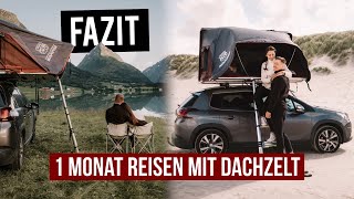 Lohnt sich ein Dachzelt ∙ Die BESTE Alternative zum Campervan Erfahrungsbericht nach 1 Monat [upl. by Aserat]