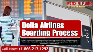 Delta Airlines Boarding Process [upl. by Adlemy]