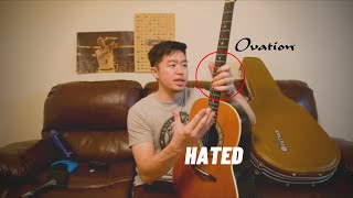 Why I HATED Every Ovation Guitar… Until This One [upl. by Arrej]