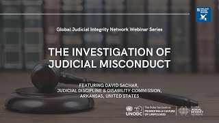 The Investigation of Judicial Misconduct [upl. by Hcone259]