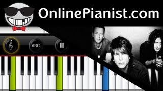 Goo Goo Dolls  Iris  Piano Tutorial amp Sheet [upl. by Eads]