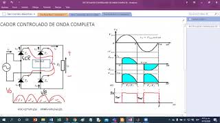 Rectificador Controlado de Onda Completa [upl. by Lleret]