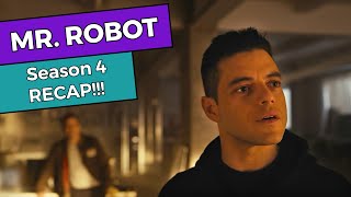 Mr Robot  Season 4 RECAP [upl. by Johnna]