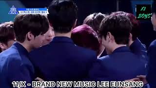 Produce X 101 Final Rank 111 Debut Announcement [upl. by Lal]