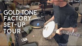 Gold Tone Factory Setup Tour in Titusville FL [upl. by Helyn]