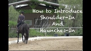 How to Introduce ShoulderIn and HaunchesIn [upl. by Akieluz]