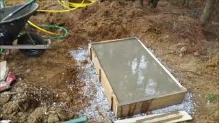 DIY making concrete pad for Generator [upl. by Ilatan49]