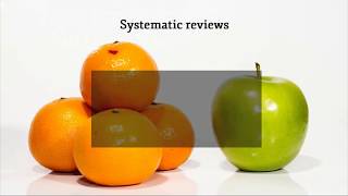 2 Systematic reviews and meta analysis [upl. by Territus787]