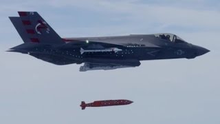 See F35 drop guided warhead [upl. by Dalila]