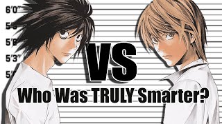 Light VS L  Who Was TRULY Smarter Death Note [upl. by Stoughton705]