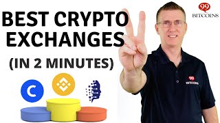 Best Cryptocurrency Exchanges of 2024 in 2 minutes [upl. by Melodee]