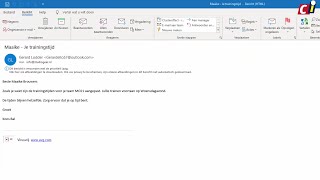 Mail merge  E mails versturen 3 [upl. by Elam]