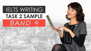 BAND 9 IELTS Writing Task 2 SAMPLE Essay  PROBLEM  SOLUTIONS [upl. by Emmy550]