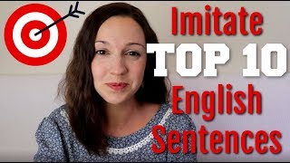 How to Pronounce TOP 10 English Sentences [upl. by Doykos]