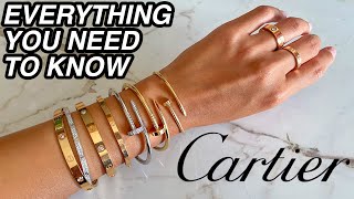 WATCH THIS BEFORE BUYING CARTIER  Big Cartier COMPARISON  REVIEW  LOVE amp JUSTE UN CLOU UNBOXING [upl. by Neumann739]