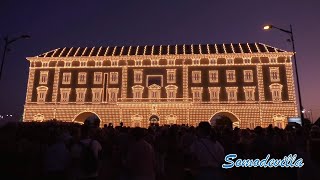 FERIA DE MÁLAGA 2019 INAUGURACIÓN DEL ALUMBRADO [upl. by Jasik690]