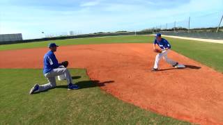 First Base Drills  Fundamentals of First Base Series by IMG Academy Baseball Program 4 of 4 [upl. by Ttebroc]